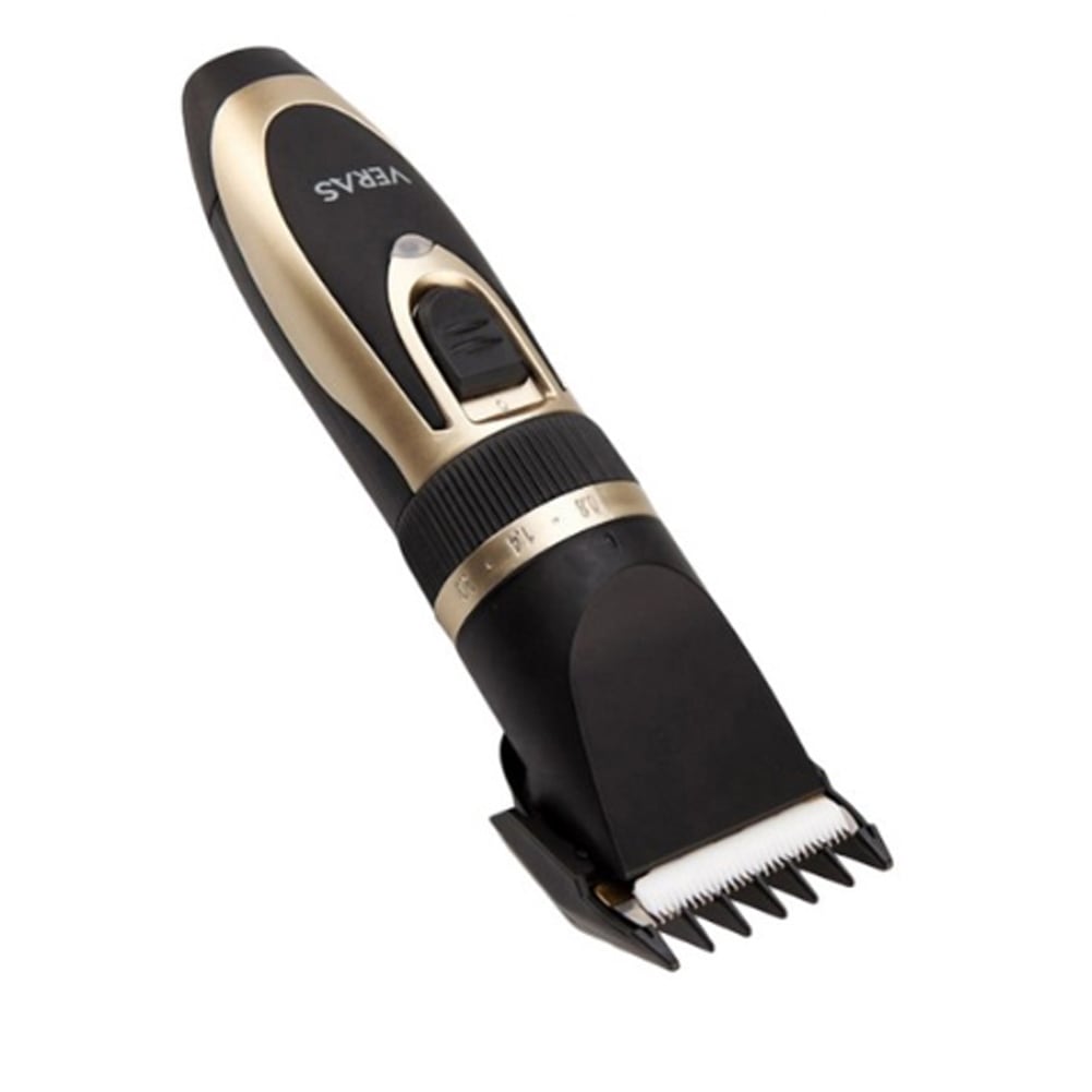 ベラスプレミアムクリッパーヘアトリマープロフェッショナル理髪コームコード/コードレス充電 110V240VVeras Premium Clipper Hair Trimmer Professiona