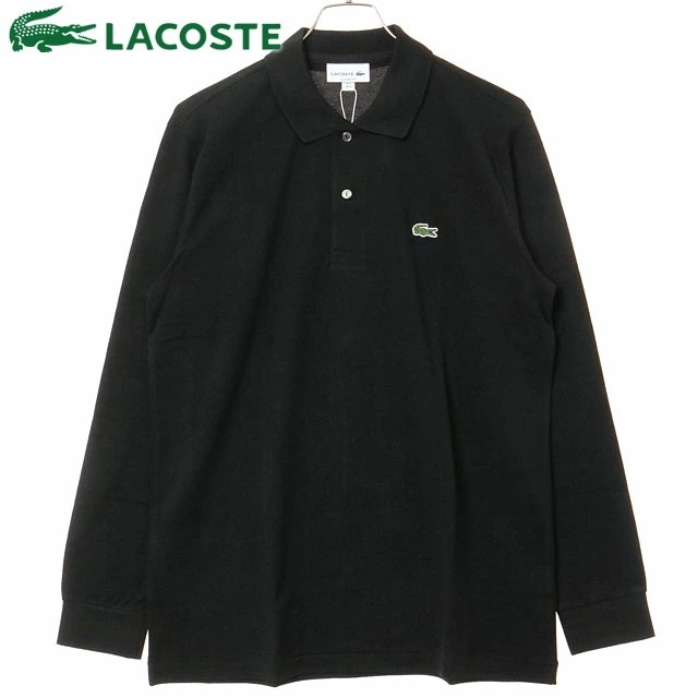 メンズ オリジナルフィット長袖ポロシャツ [L1312MJ-99-031] 日本製 Classic Fit トップス 長袖 鹿の子ポロシャツ ブラック 正規取扱店