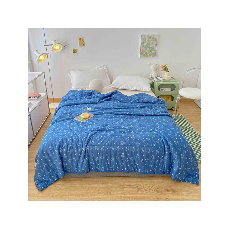 純綿夏薄い布団 洗濯機で洗える