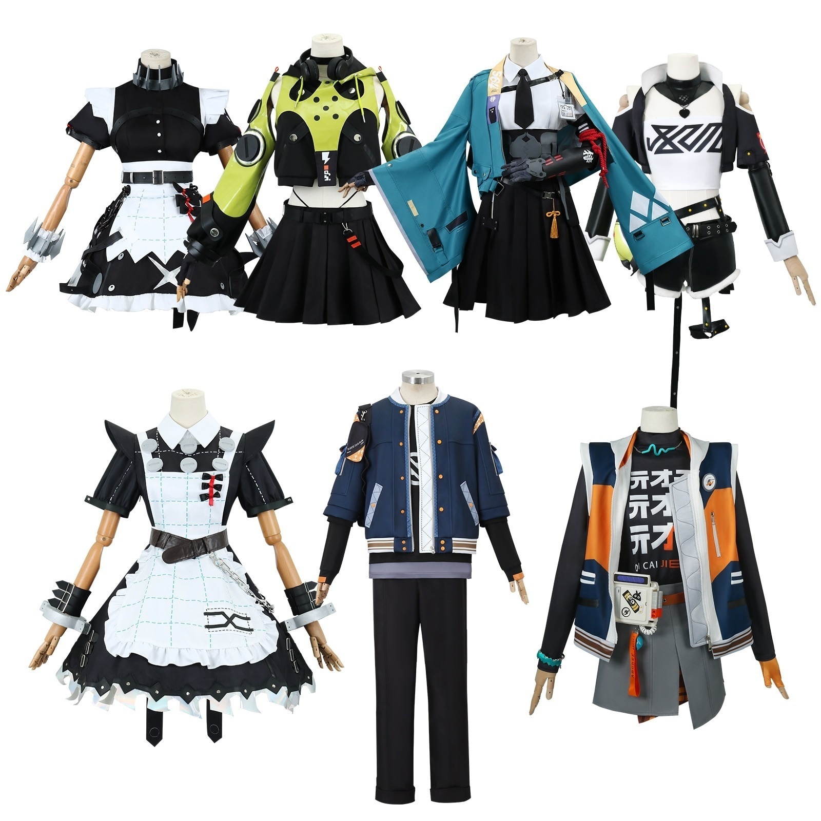 【人気爆売れ】絶区零cos コスプレ コスチューム可琳威克安比玲哲尼可徳マラエレンジョーコスプレ