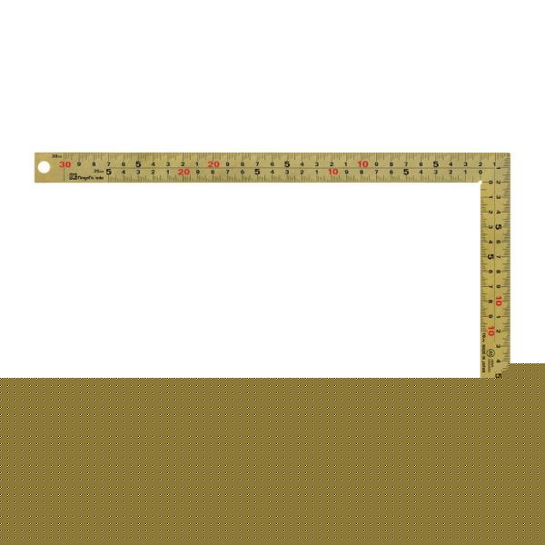 金鷲 金曲尺 30cm 厚手広巾 GMT－30CKD 大工道具 測定具 曲尺