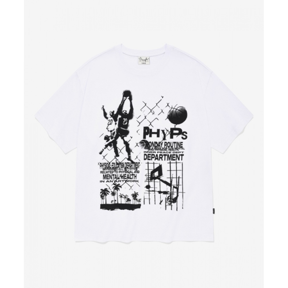 フィップス ロックバスケットボール SS ホワイトフィップスフィップス