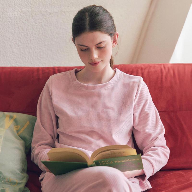 ベロア コール ソリッド 女性トップスVEV3975W VEV3975WTSG