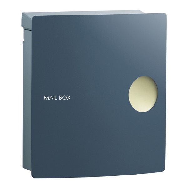 ユニソン 320721120 イオス ピット (ダイヤル錠仕様) 左開き ミッドナイトブルー 宅配ボックス メーカー直送