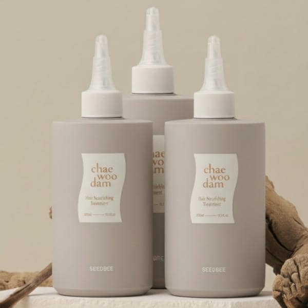 チャウダム ナリッシュ ウォータートリートメント 300ml 3個セット ヘアケア ウォーター トリートメント ノンシリコン ナイアシンアミド 頭皮ケア 温感