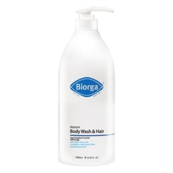 バイオガ モイスチャーボディウォッシュ＆ヘア 1000ml x2_YR (贈呈品なくなり次第贈呈終了)
