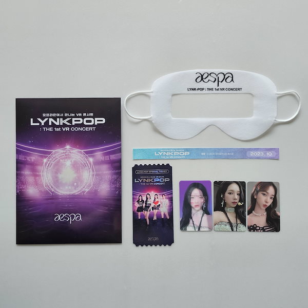 [公式] aespa LYNK-POP : THE 1st VR CONCERT aespa SPECIAL PACKAGE