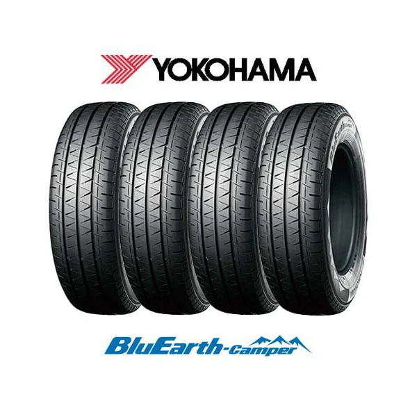 4本セット ヨコハマ BlueEarth ブルーアース キャンパー 185/75R15 106/104N タイヤ単品 メーカー直送