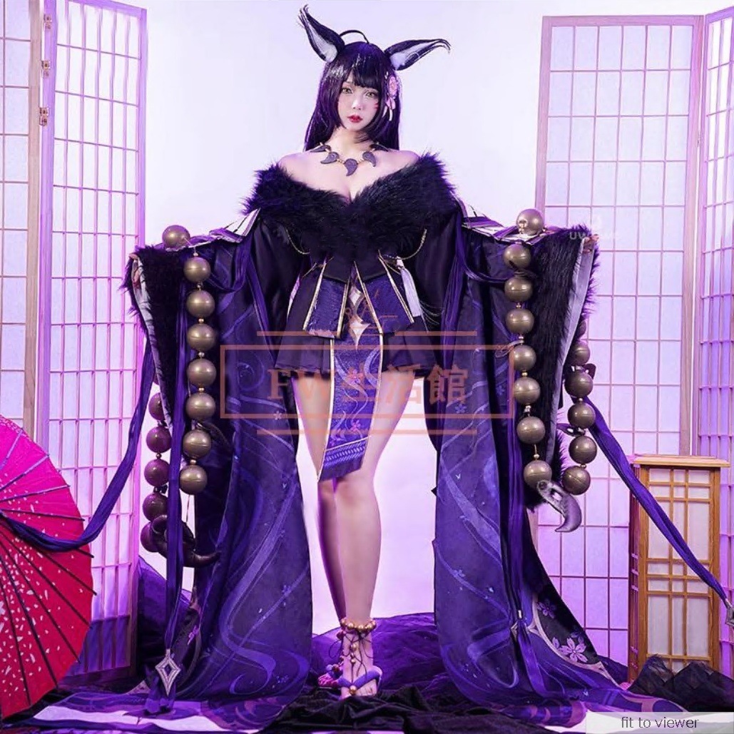 かつら付き アズールレーンAzur Lane 風 武蔵 風 コスプレ衣装演出服 アニメ ゲーム ハロウィン cosplay 変装