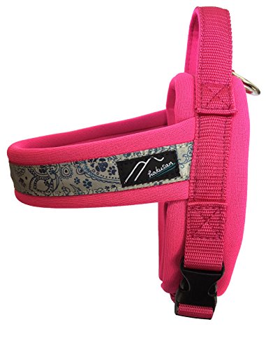 Hakusan(ハクサン) コンフォートジャストフィットハーネス ラズベリー×ホットピンク 4サイズ