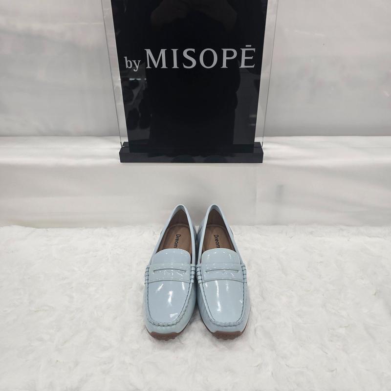 By 女性ペニーローファー 612HT419DH001 BLUE 3 JJ