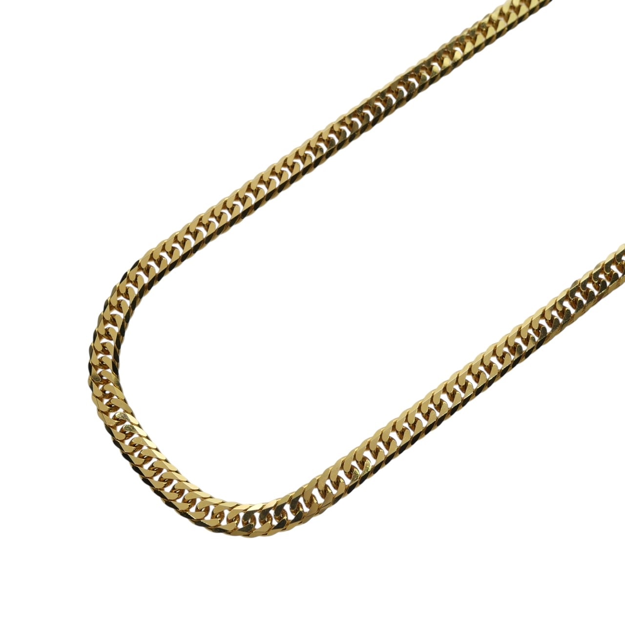 【新品】喜平ネックレス K18 18金 750 6面ダブル 50.6g 50cm 5.7mm キヘイ チェーン 金ネックレス 造幣局検定マーク 50g 60cm メンズ アクセサリー