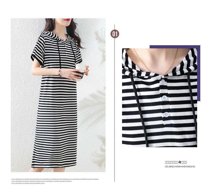 通学 ルームウェア 薄手 春夏 柔らかい 女 ゆったり ミディアム丈 着痩せ ロングワンピース Tシャツミワンピース 半袖 膝丈 軽い レディース服 カジュアル フード付き ふんわ ファッション ワン