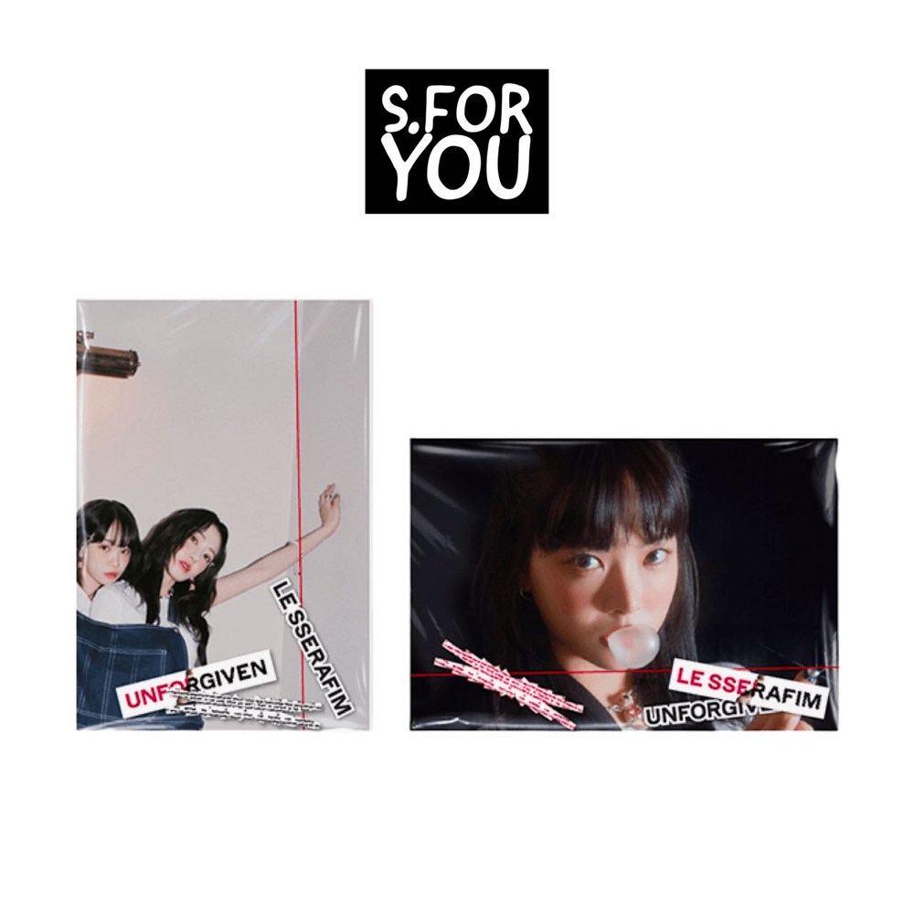 [cou] ルセラフィム (LE SSERAFIM) 1st スタジオアルバム UNFORGIVEN (WEVERSE ALBUMS Ver.) ランダム