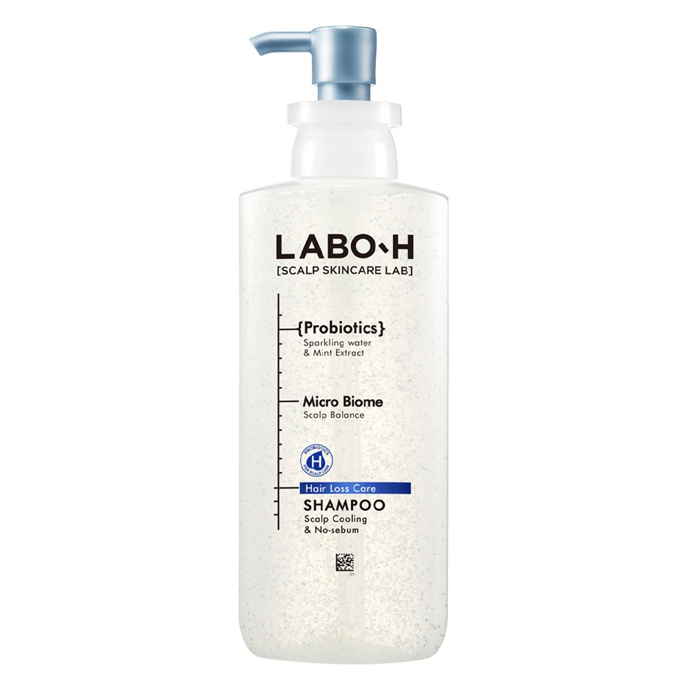 ラボエイチ脱毛ケアクリニックスカルプクーリング＆ノセボムシャンプーメントール香400ml1個
