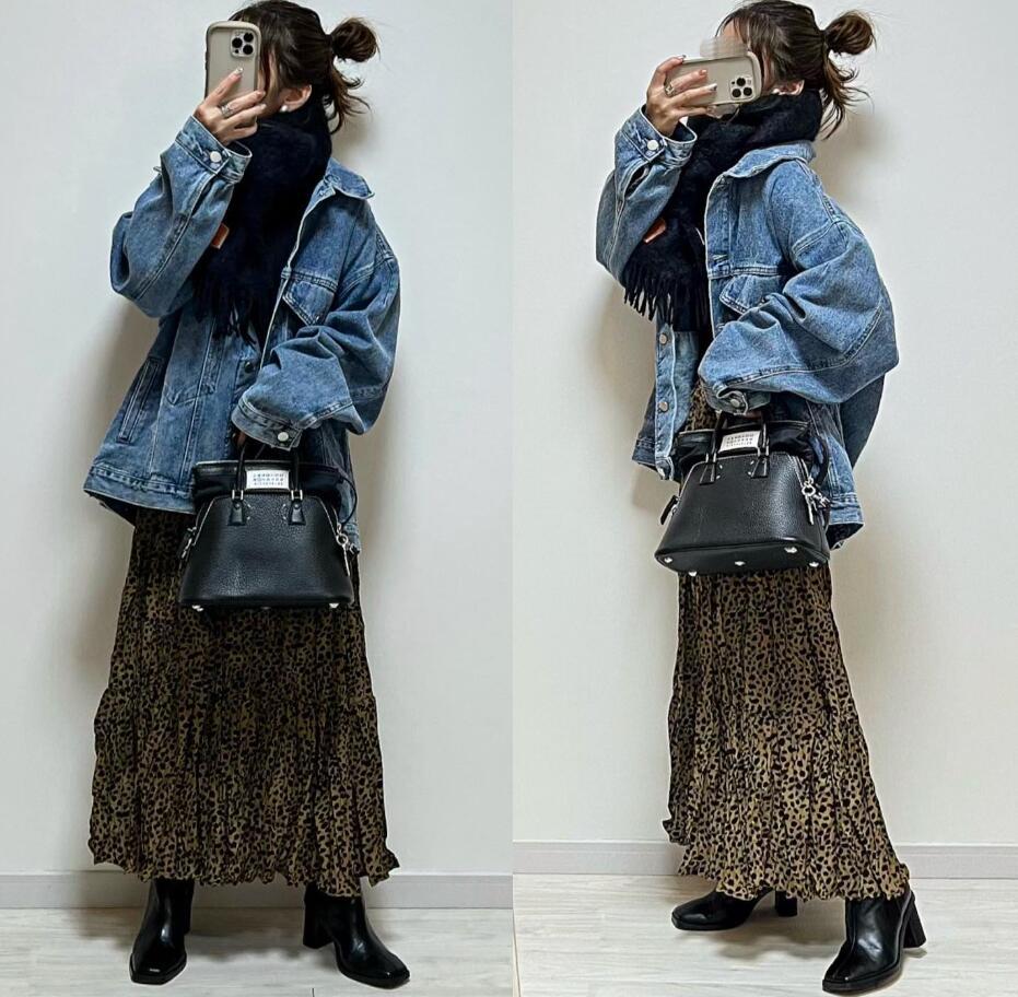 AWアウター2025作INSゆったり着痩せレトロデニムジャケット百掛けアウターデニムジャケット