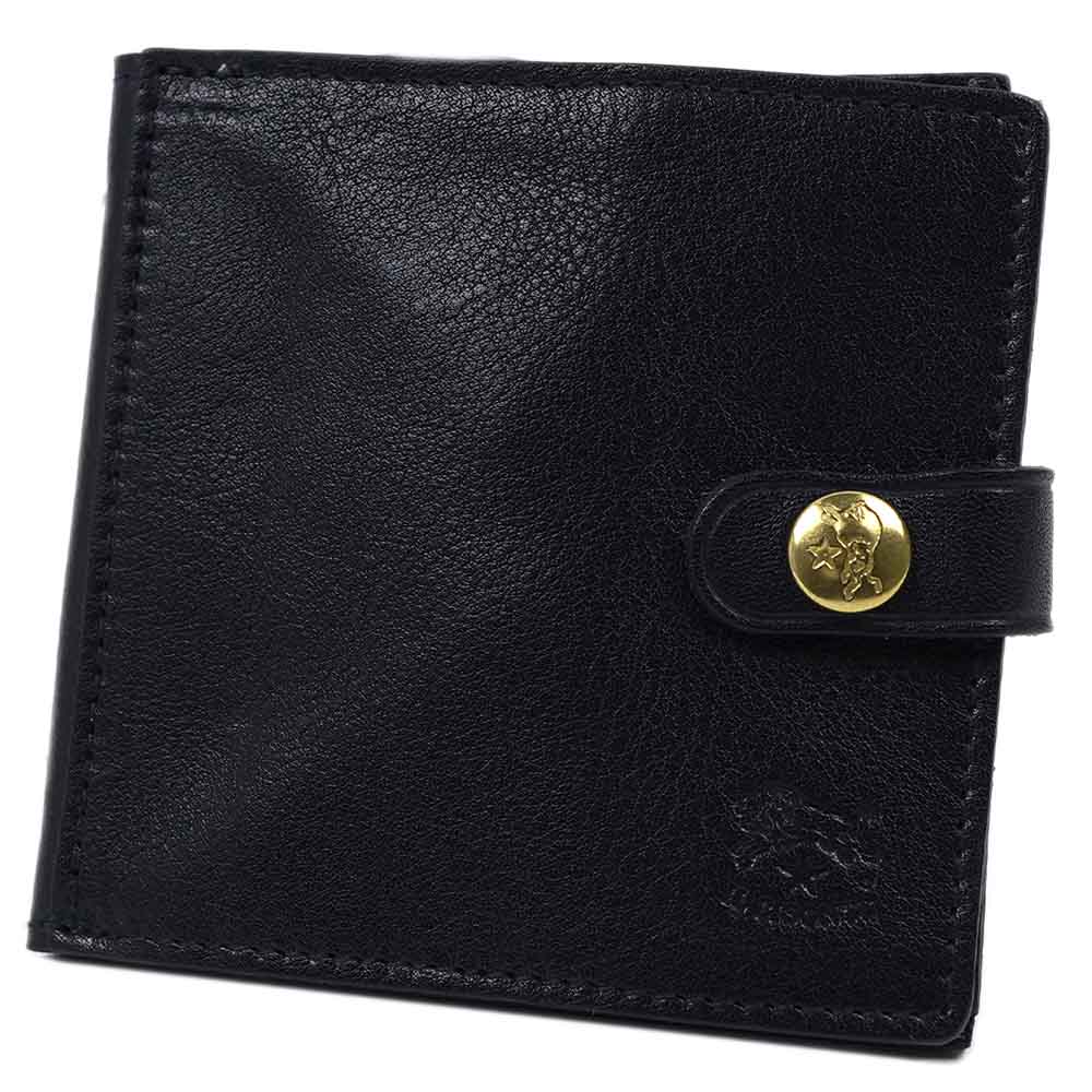 イルビゾンテ 二つ折り財布 小銭入れ付 IL BISONTE C0508P153 nero SBW015 PV0005 BK110B