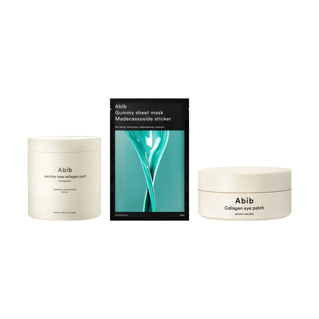 コラーゲン3点セット パッド250ml＋シートマスク10枚＋アイパッチ60枚