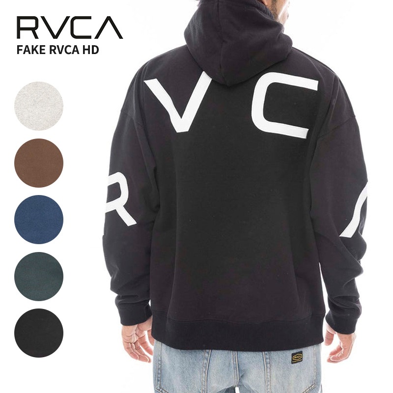 ルーカ パーカー フーディー RVCA FAKE RVCA HD プルオーバーパーカー スウェット BE042-005 男性 メンズ