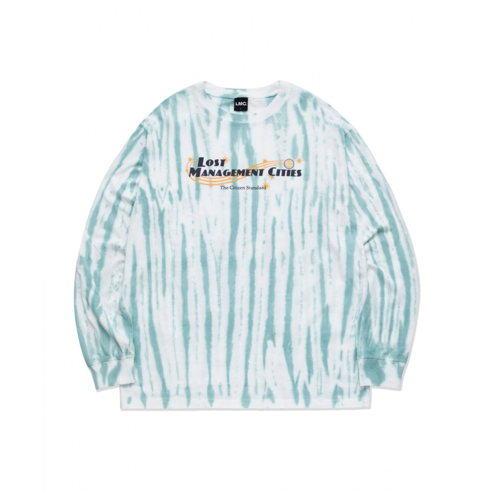 LMC バーティカル タイダイ マジック ロング SLV TEE ミント