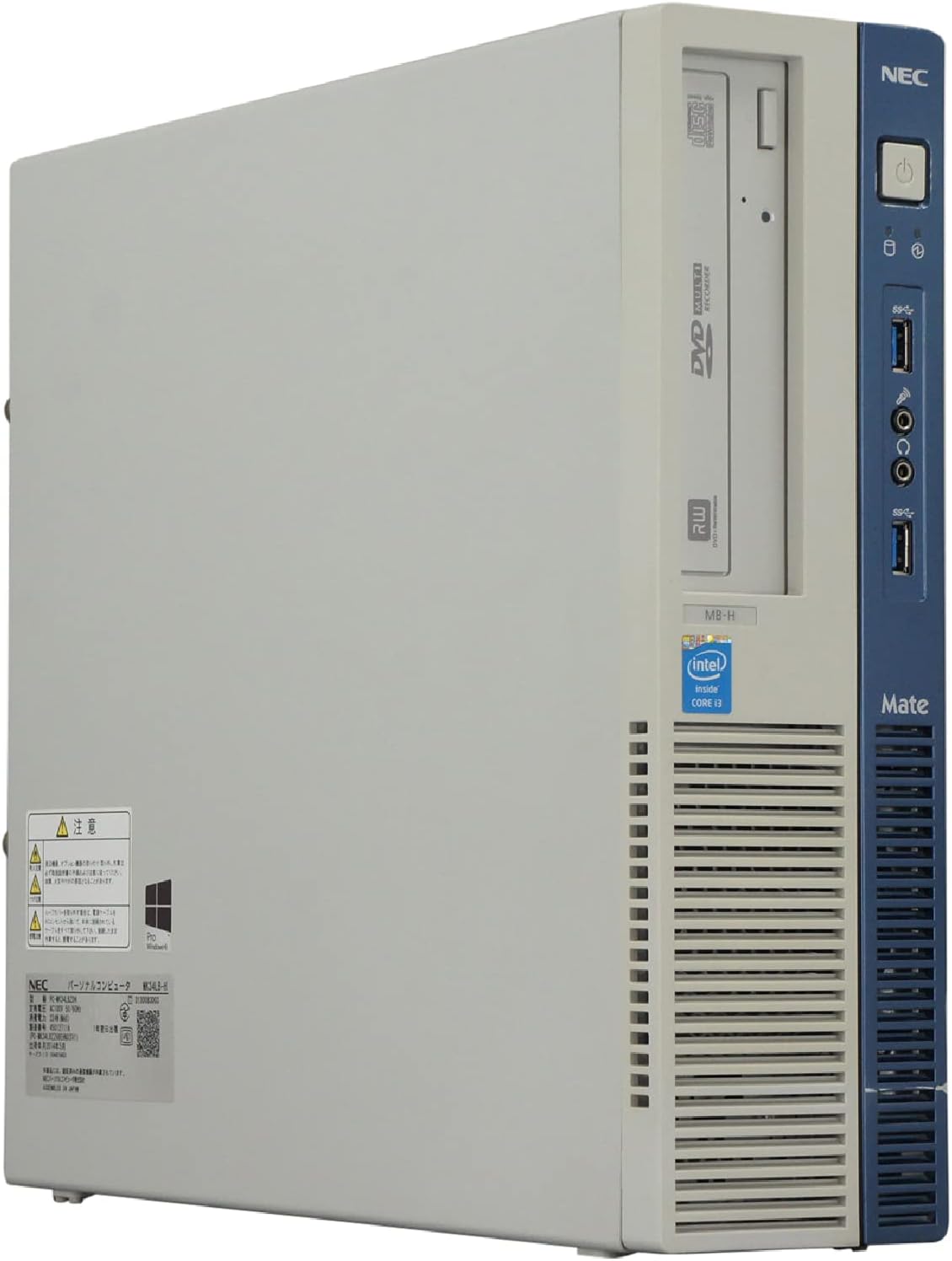 パソコン Windows10 デスクトップ MK34LB-H Core i3 4130 3.4GHz MEM:8GB SSD:240GB DVDマルチ Win10Pro64Bit