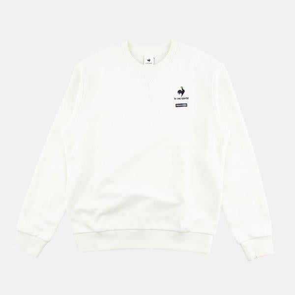 共用レギュラーフィットエッセンシャルジョガーマンツーマンアイボリー QP323TFS81