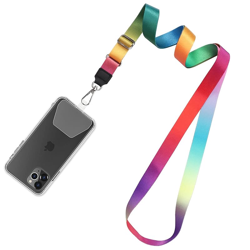 [Doormoon] スマホ ストラップ ショルダーストラップ 携帯ストラップ ネックストラップ 首掛け 斜め掛け 長さ調整可能 首から下げる 着脱簡単 全機種対応 紛失防止 アイフォン/名札など適応 5,324円