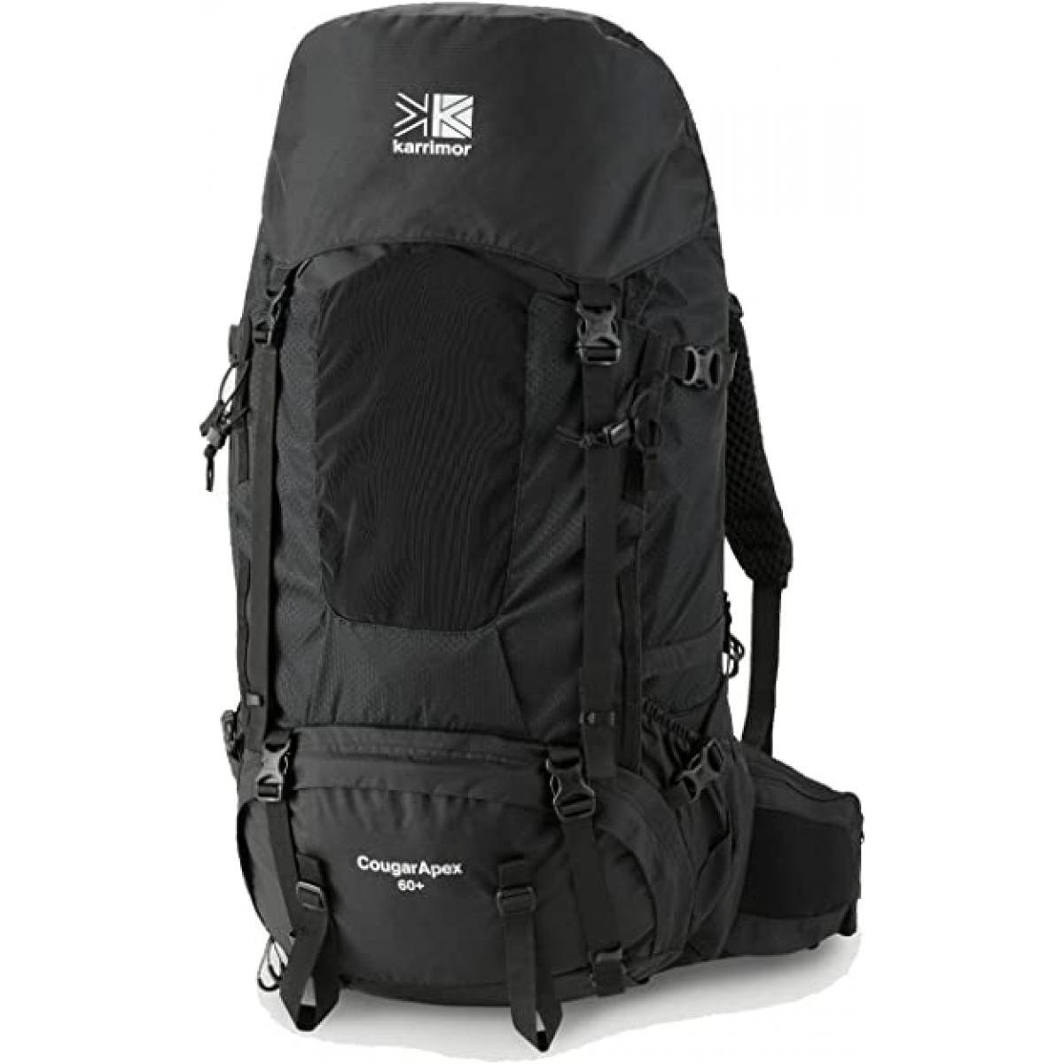 カリマー 登山用 リュックサック バックパック 大型 CougarApex 60+ ブラック クーガーエーペックス テント泊 長期縦走 大容量 アウトドア karrimo