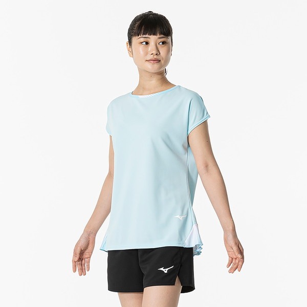 MIZUNO ミズノ ゲームシャツ ラケットスポーツ ウィメンズ ゲームウエア 62JAB20618