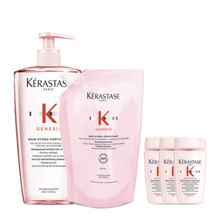 バン ジェネシス オリジナル シャンプー 大容量 新芽シャンプーセット （本品 500ml + 詰め替え用 500ml + ジェネシス シャンプー 30ml × 3個）