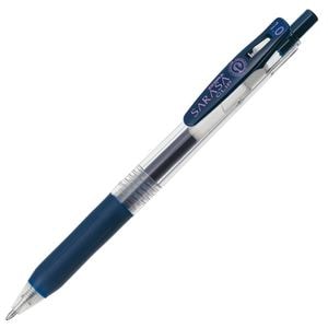 ゼブラ(まとめ) ゼブラ ゲルインクボールペン サラサクリップ 1.0mm ブルーブラック JJE15-FB 1本 (60セット)