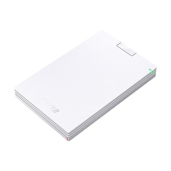 （まとめ）バッファロー MiniStationUSB3.1（Gen.1）対応 ポータブルHDD 1TB ホワイト HD-PCG1.0U3-BWA 1台3セット