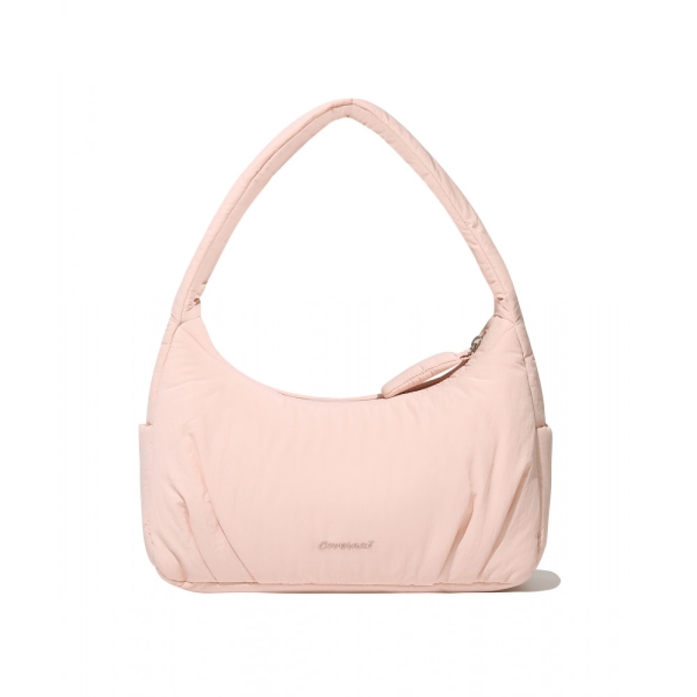 COVERNAT WOMAN クローバーハートパッド入りショルダーバッグピンク