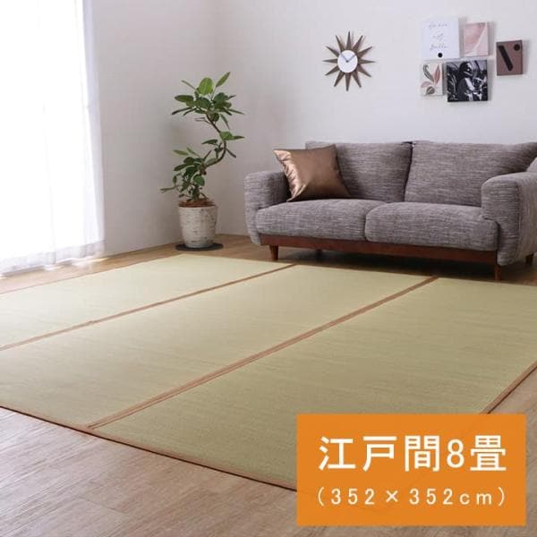 DX素肌美人 い草 ござ 上敷き 和室 敷物 カーペット リビング フローリング お手入れ簡単 夏 抗菌防臭 調湿 消臭 空気清浄 汚れにくいDXSHD05ed