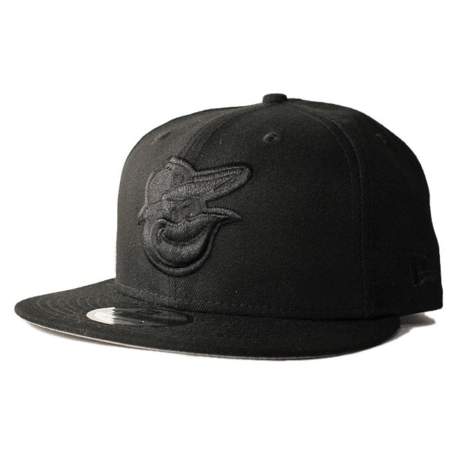 スナップバックキャップ 帽子 9fifty メンズ レディース MLB ボルティモア オリオールズ フリーサイズ