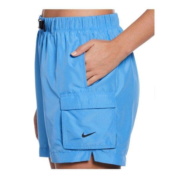 女性ボヤージカバーアップショーツNESSF322-438（ユニバーシティブルー）