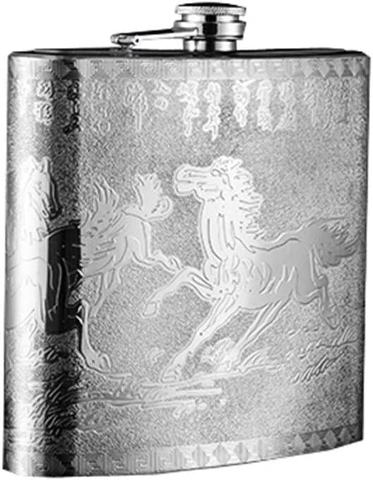 ワインボトル レトロスタイルの高級 304 ステンレス鋼肥厚ヒップフラスコ 1 キロ水ボトルポータブル屋外ヒップフラスコ