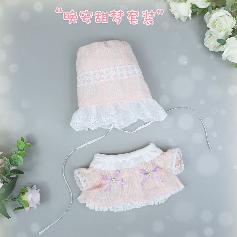 着せ替え人形 20cm ぬいぐるみ服 レース プリンセスドレス 洋服 無属性 韓国 コットンドール 綿人形 ミニ洋服 日常服人形 韓国ファッション アイドル衣装 キャラクター ドール 人形 韓流 グッ
