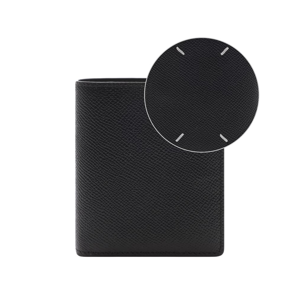 メゾンマルジェラ [メゾンマルジェラ] 24FW 女性用ステッチ二つ折り財布 (SA3UI0007 P4745 T8013 24F) PVOSA3UI0007P4745T80102