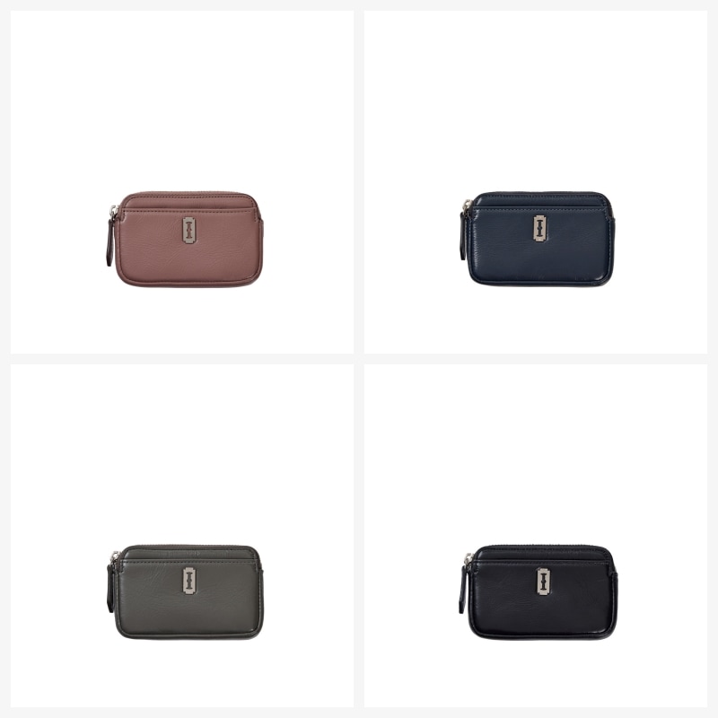 【VUNQUE】25FW PERFEC COMPACT KEY HOLDER CARD WALLET : 2COLORS
