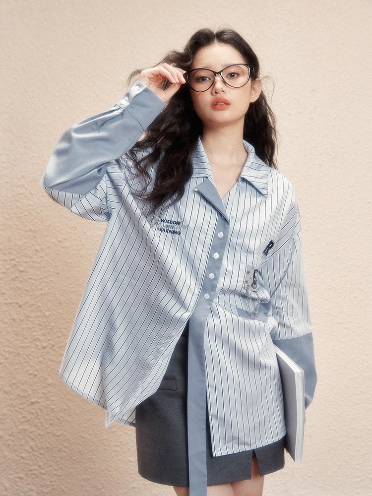 ハリーポッター シャツ 女性用 2024 秋 ゆったり カレッジ風 長袖