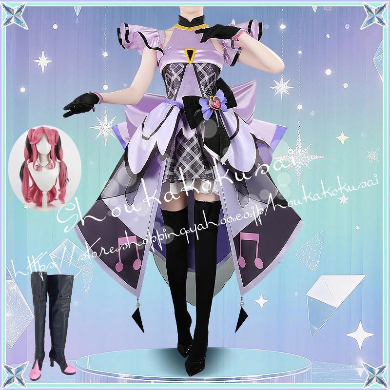 キミとアイドルプリキュア メロロン Meroron キュアキッス Cure Kiss コスプレ衣装 コスチューム 変装活動 仮装 学園祭 撮影 祭り クリスマス ハロウィン