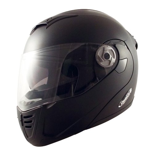 TNK工業 スピードピット インナーシールド内蔵システムヘルメット PT-2 ハーフマッドブラ