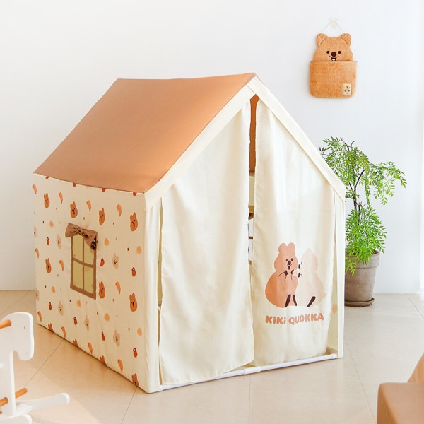 キキクォカ ハウスコージー 幼児テント キッズテント インディアンテント