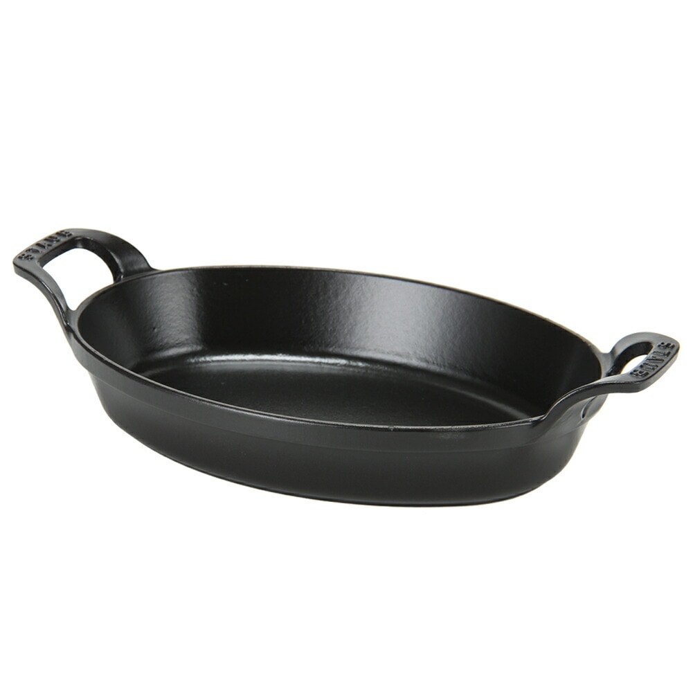 鍋 オーバル スタッカブルディッシュ 24cm グラタン皿 IH対応 ホーロー オーブン皿