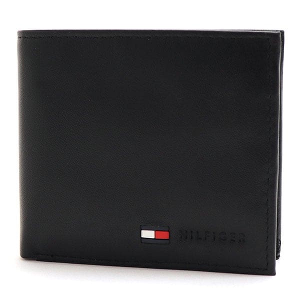 二つ折り財布 メンズ Wallet ブラック 31TL25X016 001 ギフトラッピング無料