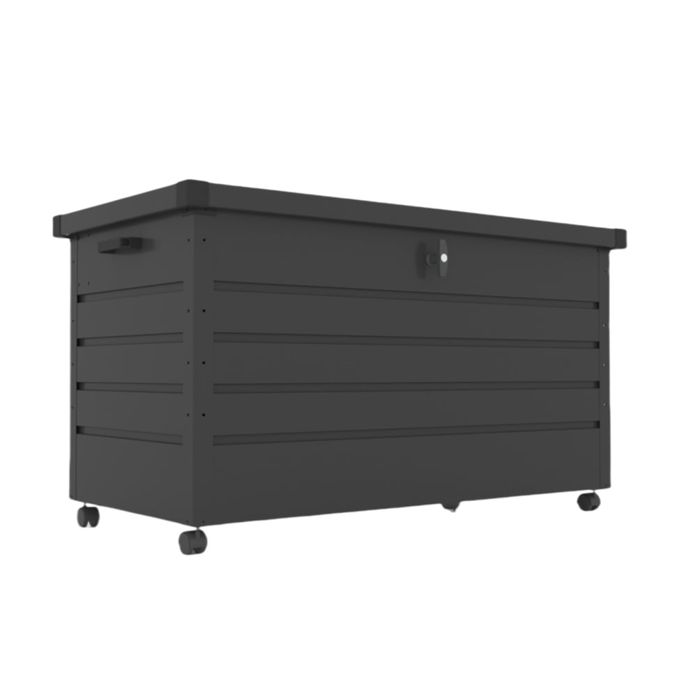 【ブラック】物置 屋外 収納ボックス 収納庫 小型 置き配 ストッカー 物置 屋外収納庫 ゴミ箱 ボックス 大容量 収納ケースキャスター付き ブレーキ付き 取っ手付き 鍵
