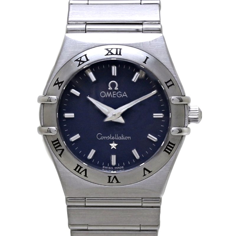 コンステレーション 1572.40.00 ステンレススチール レディース/130153【中古】【腕時計】