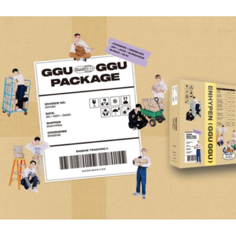 エンハイプン 2022 GGU PACKAGE デコパッケージ 飾りパッケージ_ポスター贈呈終了_[未開封新品]