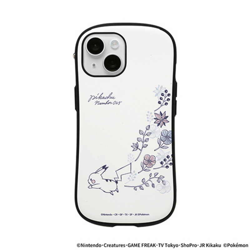 HAMEE　［iPhone 15/14/13専用］ポケモン iFace First Class MagSynqケース iFace ホワイト　41-185692